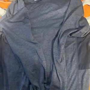 Dri-fit grey workout shirt